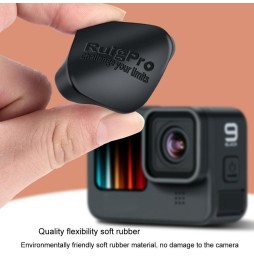 RUIGPRO for GoPro HERO9 Black Soft Rubber Scratch-resistant Camera Lens Protective Cap Cover (Black) voor 1,78 €