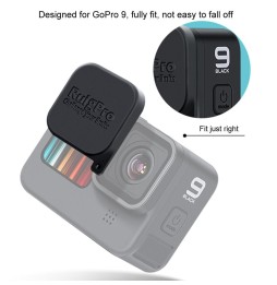 RUIGPRO for GoPro HERO9 Black Soft Rubber Scratch-resistant Camera Lens Protective Cap Cover (Black) für 1,78 €