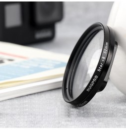 RUIGPRO for GoPro HERO 7/6 /5 Professional 52mm 8X Star Effect Lens Filter with Filter Adapter Ring & Lens Cap für 14,30 €