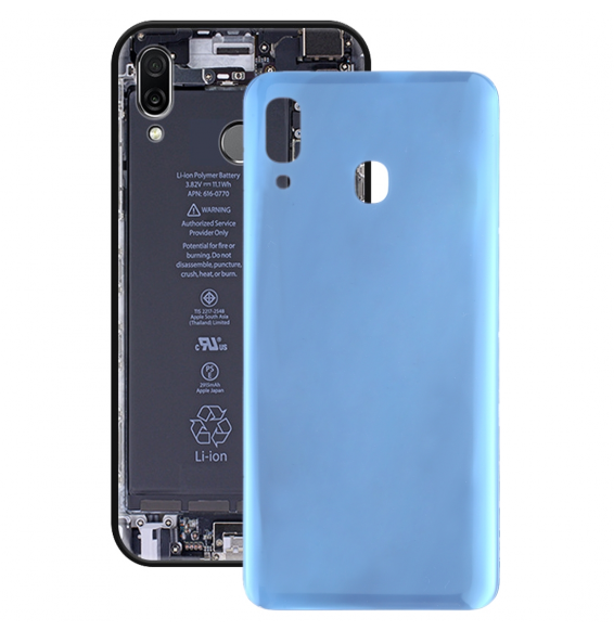 Cache arrière pour Samsung Galaxy A30 SM-A305 (Bleu)(Avec Logo) à 13,99 €