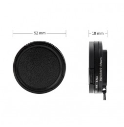 RUIGPRO for GoPro HERO 7/6 /5 Professional 52mm 10X Close-up Lens Filter with Filter Adapter Ring & Lens Cap für 14,30 €