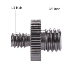 PULUZ 1/4 inch Male Thread to 3/8 inch Male Thread Adapter Screw für 1,75 €