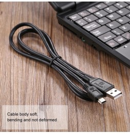 PULUZ Mini 5pin USB Sync Data Charging Cable for GoPro HERO4 /3+ /3, Length: 1m voor 2,38 €