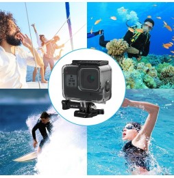 PULUZ 60m Underwater Depth Diving Case Waterproof Camera Housing with Soft Button for GoPro HERO8 Black für 21,45 €