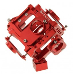 PULUZ 6 en 1 CNC boîtier en alliage d'aluminium Cage de protection avec vis pour GoPro HERO4 / 3 + (rouge) à 232,65 €