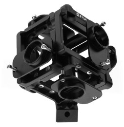 PULUZ 6 in 1 CNC Aluminum Alloy Housing Shell Protective Cage with Screw for GoPro HERO4 /3+(Black) at 232,65 €