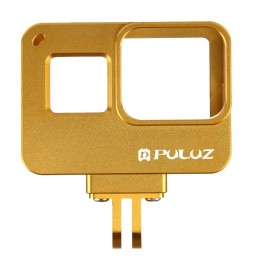 PULUZ Housing Shell CNC Aluminum Alloy Protective Cage with Insurance Frame for GoPro HERO(2018) /7 Black /6 /5(Gold) at 39,20 €