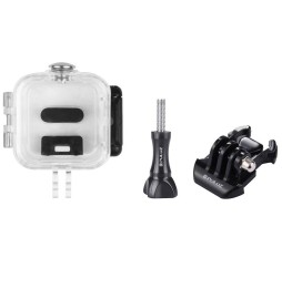 PULUZ 45m Underwater Waterproof Housing Diving Protective Case for GoPro HERO5 Session /HERO4 Session /HERO Session, with Buc...