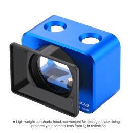 PULUZ pour Sony RX0 Cage de protection en alliage d'aluminium + objectif de filtre UV 37mm + pare-soleil d'objectif avec vis ...