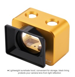 PULUZ pour Sony RX0 Cage de protection en alliage d'aluminium + objectif de filtre UV 37mm + pare-soleil d'objectif avec vis ...