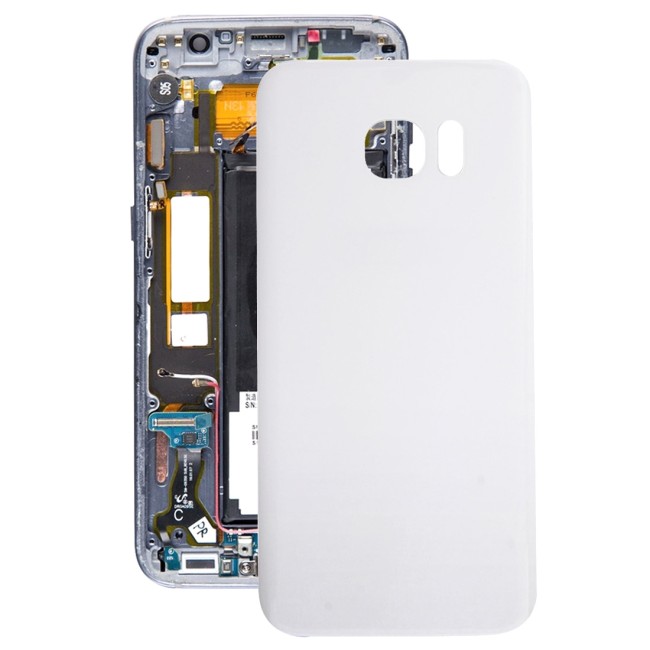 Achterkant voor Samsung Galaxy S7 Edge SM-G935 (Wit)(Met Logo) voor 8,90 €