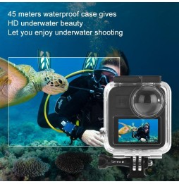 PULUZ 45m Underwater Waterproof Housing Diving Case for GoPro MAX, with Buckle Basic Mount & Screw voor 92,00 €