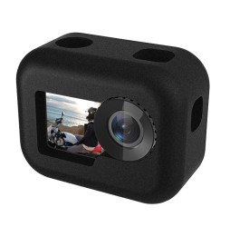 PULUZ High Density Foam Windshield for DJI Osmo Action with Frame voor 4,10 €