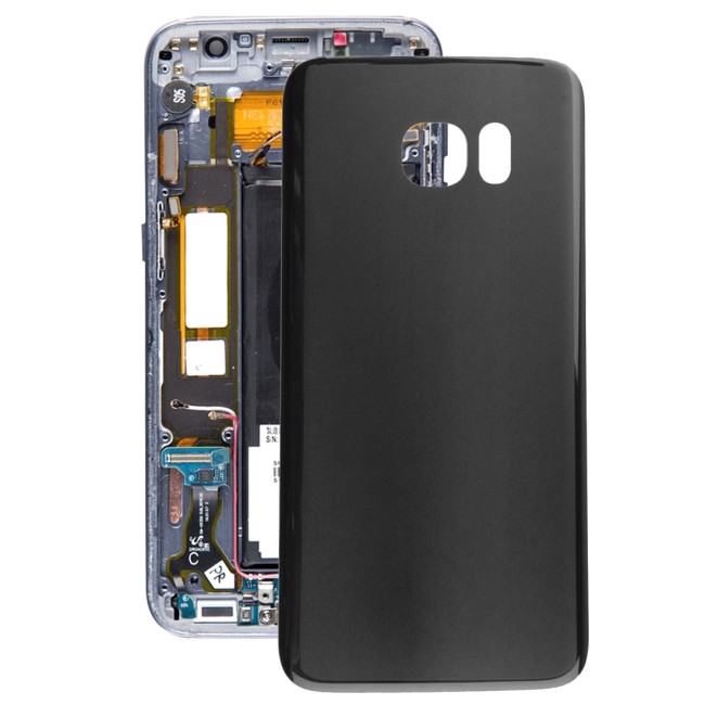 Battery Back Cover for Samsung Galaxy S7 Edge SM-G935 (Black)(With Logo) at 8,90 €