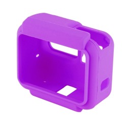 PULUZ Shock-proof Silicone Protective Case with Lens Cover for GoPro HERO(2018) /7 Black /6 /5 with Frame(Purple) für 3,10 €