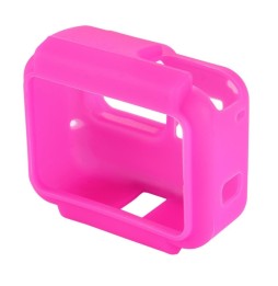 PULUZ Shock-proof Silicone Protective Case with Lens Cover for GoPro HERO(2018) /7 Black /6 /5 with Frame(Magenta) für 3,10 €
