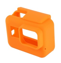 PULUZ Shock-proof Silicone Protective Case with Lens Cover for GoPro HERO(2018) /7 Black /6 /5 with Frame(Orange) à 3,10 €