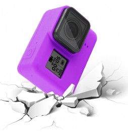 Silicone Protective Case with Lens Cover for GoPro HERO7 Black /7 White / 7 Silver /6 /5(Purple) à 2,78 €