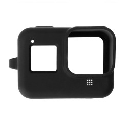 PULUZ Silicone Protective Case Cover with Wrist Strap for GoPro HERO8 Black(Black) voor 3,10 €