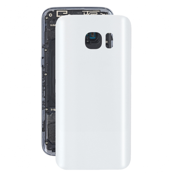 Original Rückseite Akkudeckel für Samsung Galaxy S7 SM-G930 (Weiss)(Mit Logo) für 9,90 €