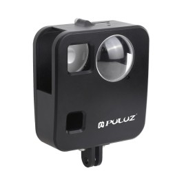 PULUZ for GoPro Fusion Housing Shell CNC Aluminum Alloy Protective Cage with Basic Mount & Lens Caps(Black) für 113,75 €