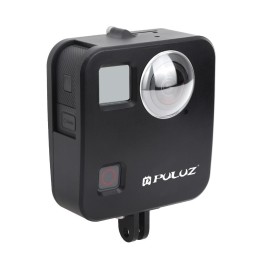PULUZ for GoPro Fusion Housing Shell CNC Aluminum Alloy Protective Cage with Basic Mount & Lens Caps(Black) voor 113,75 €