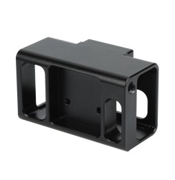 PULUZ Microphone Adapter CNC Aluminum Alloy Protective Case for GoPro HERO8 Black /7 /6 /5(Black) für 22,33 €