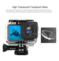 PULUZ 61m Underwater Waterproof Housing Diving Case for DJI Osmo Action, with Buckle Basic Mount & Screw à 16,78 €