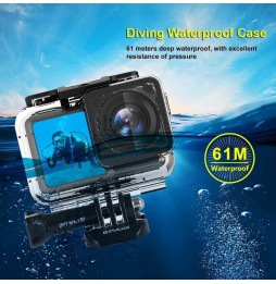PULUZ 61m Underwater Waterproof Housing Diving Case for DJI Osmo Action, with Buckle Basic Mount & Screw für 16,78 €