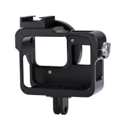 PULUZ Housing Shell CNC Aluminum Alloy Protective Cage with 52mm UV Lens for GoPro HERO(2018) /7 Black /6 /5(Black) für €28.90