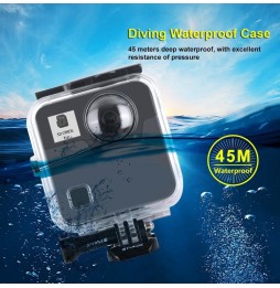PULUZ 45m Underwater Waterproof Shockproof Housing Diving Case for GoPro Fusion, with Buckle Basic Mount & Screw voor 71,95 €