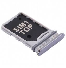 SIM kaart houder voor Samsung Galaxy A80 SM-A805 (Zilver) voor 5,90 €