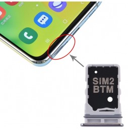 SIM Card Tray for Samsung Galaxy A80 SM-A805 (Silver) at 5,90 €