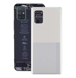 Achterkant voor Samsung Galaxy A71 5G SM-A716 (Wit)(Met Logo) voor 29,90 €