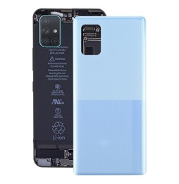 Achterkant voor Samsung Galaxy A71 5G SM-A716 (Blauw)(Met Logo) voor 29,90 €