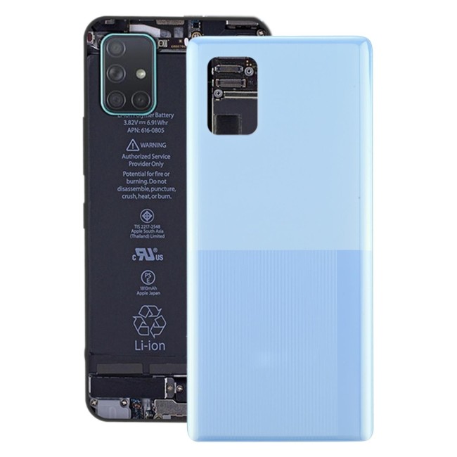 Battery Back Cover for Samsung Galaxy A71 5G SM-A716 (Blue)(With Logo) at 29,90 €