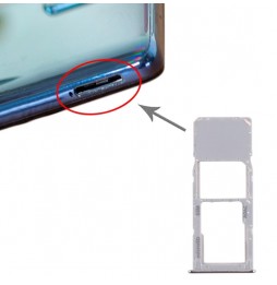 SIM + Micro SD Card Tray for Samsung Galaxy A71 SM-A715F (Silver) at 5,69 €