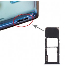 SIM + Micro SD Card Tray for Samsung Galaxy A71 SM-A715F (Black) at 5,89 €