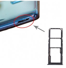Dual SIM + Micro SD kaart houder voor Samsung Galaxy A71 SM-A715F (Zwart) voor 5,89 €