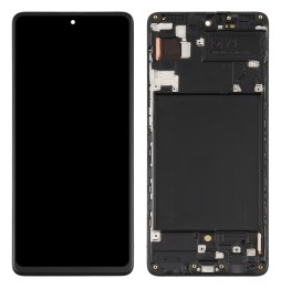 Origineel LCD scherm met frame voor Samsung Galaxy A71 SM-A715F (Zwart) voor 124,90 €