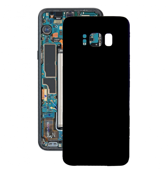 Original Battery Back Cover for Samsung Galaxy S8+ SM-G955 (Black)(With Logo)