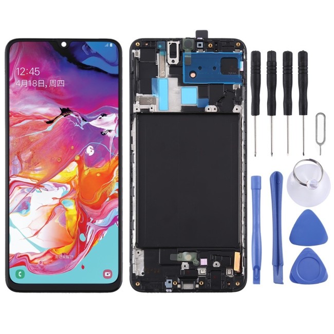 Original LCD Screen with Frame for Samsung Galaxy A70 SM-A705 at 139,90 €