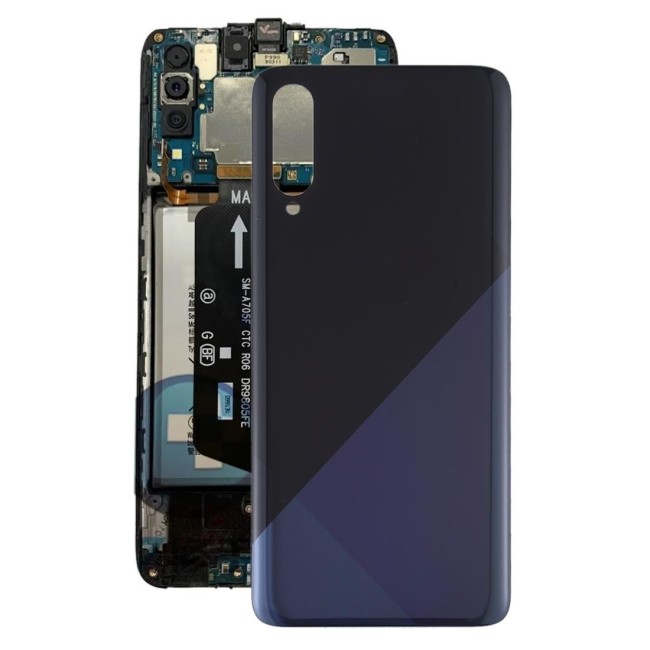 Rückseite Akkudeckel für Samsung Galaxy A70S SM-A707 (Schwarz)(Mit Logo) für 9,90 €