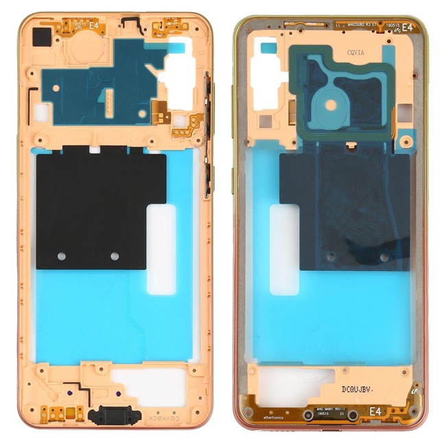 Rear Housing Frame Bezel for Samsung Galaxy A60 SM-A606 (Orange) at 36,79 €