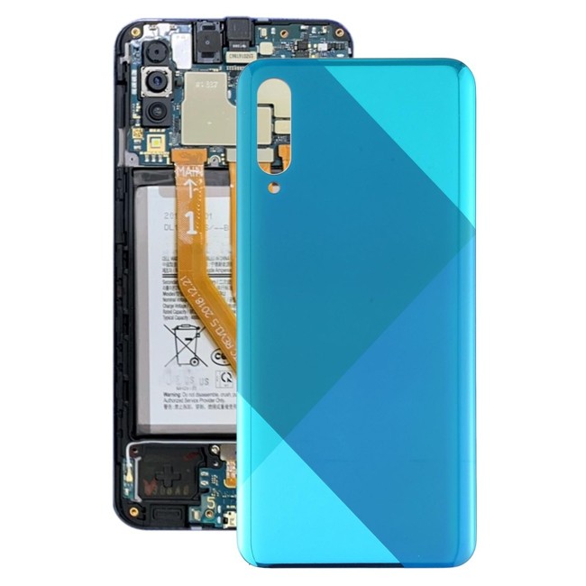 Cache arrière pour Samsung Galaxy A50s SM-A507 (Bleu)(Avec Logo) à 20,49 €