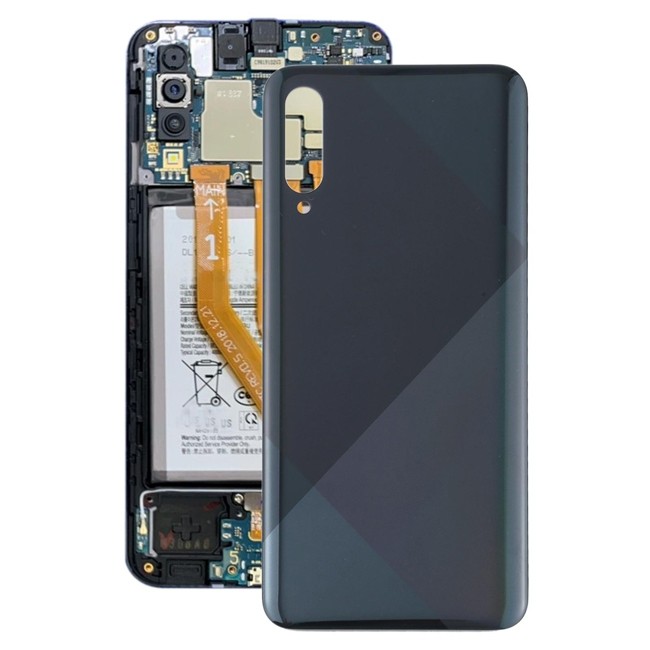 Achterkant voor Samsung Galaxy A50s SM-A507 (Zwart)(Met Logo) voor 20,49 €