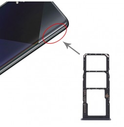 Tiroir carte SIM + Micro SD pour Samsung Galaxy A50s SM-A507 (Noir) à 8,35 €