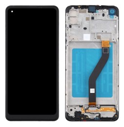 Original LCD Screen with Frame for Samsung Galaxy A21 SM-A215 (Black) at 63,90 €