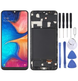 OLED LCD Screen with Frame for Samsung Galaxy A20 SM-A205 at 71,90 €