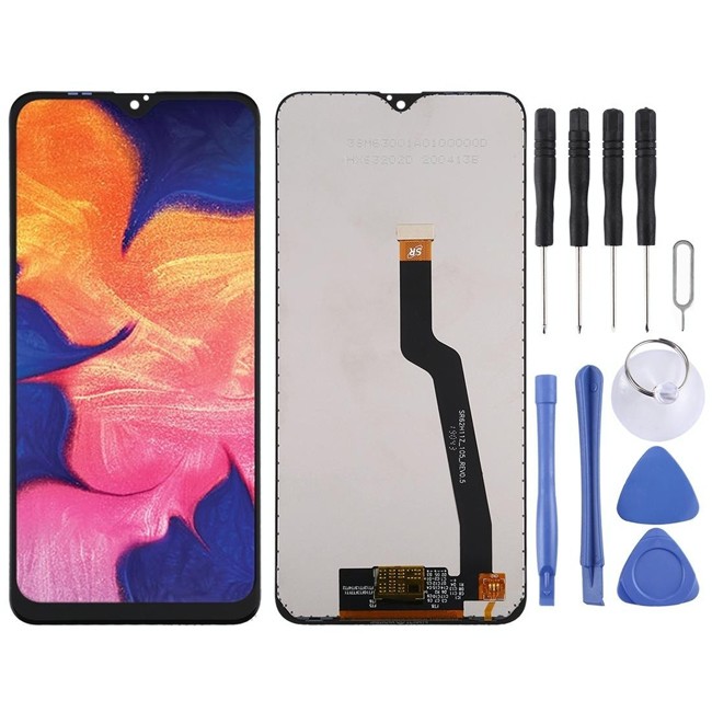 LCD Screen and Digitizer Full Assembly for Galaxy A10(Black) voor 37,95 €